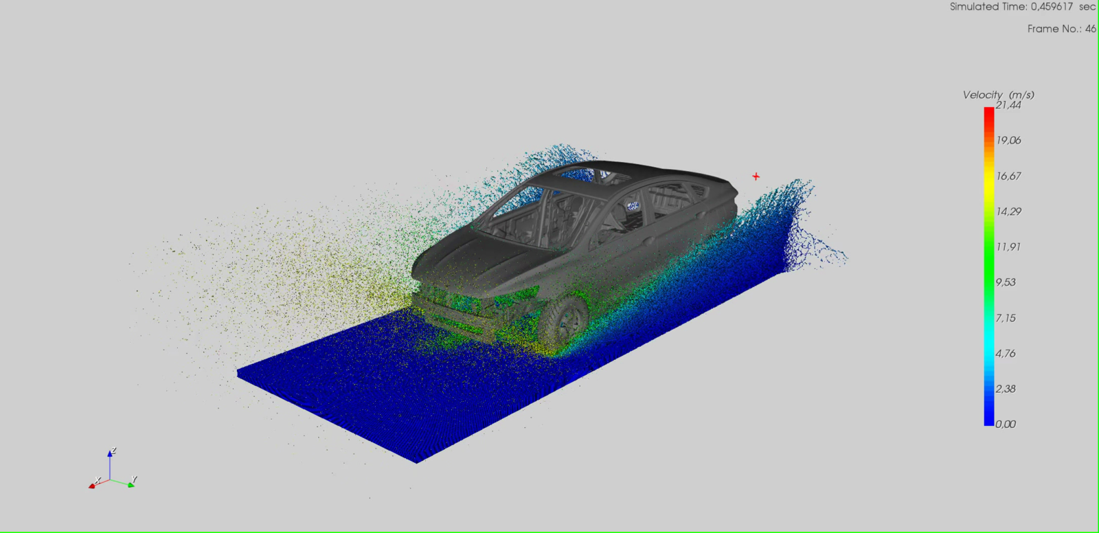 ESS Water Splash Simulation